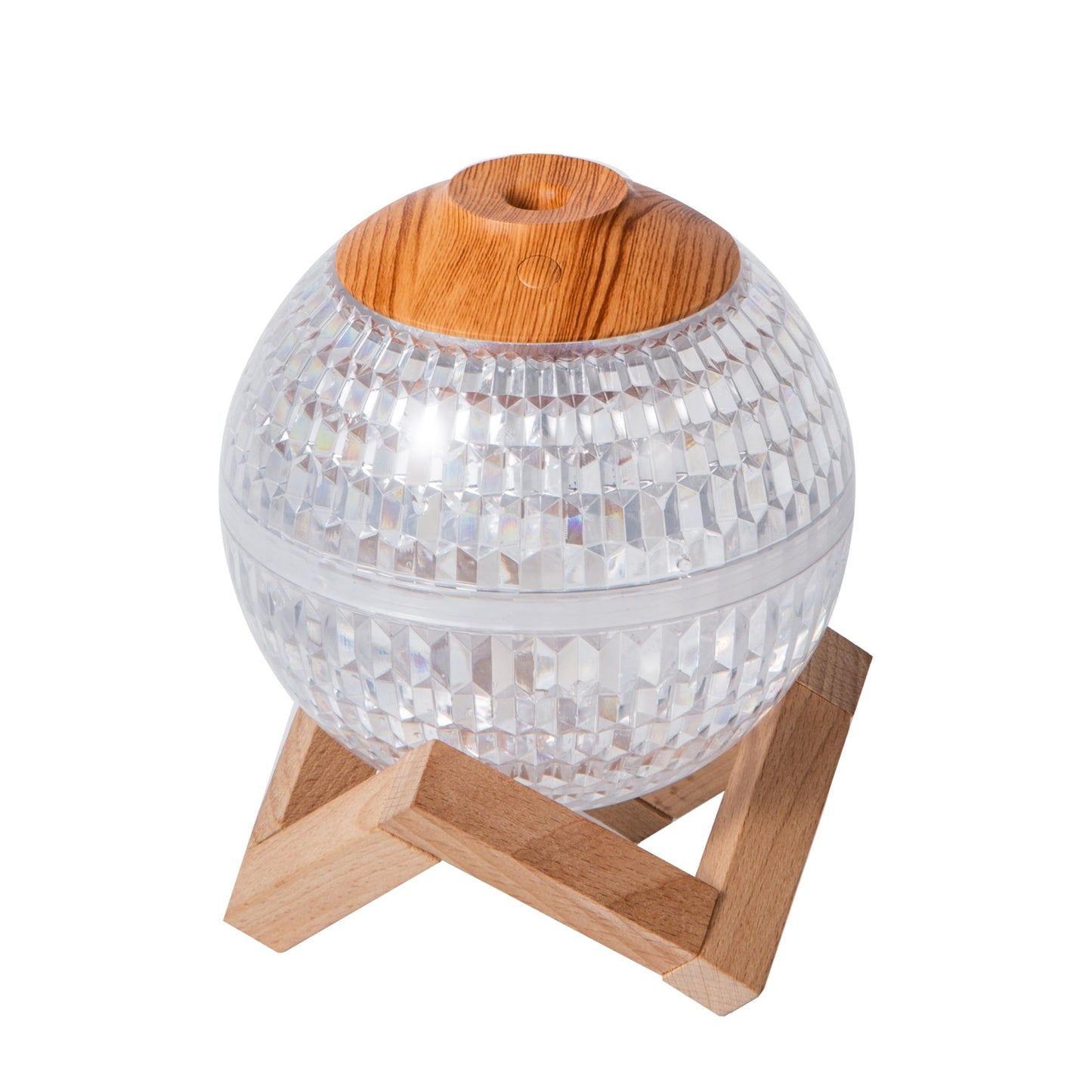 New Home Bedroom Crystal Ball Humidifier Planet Desktop Colorful Atmosphere Light Night Light