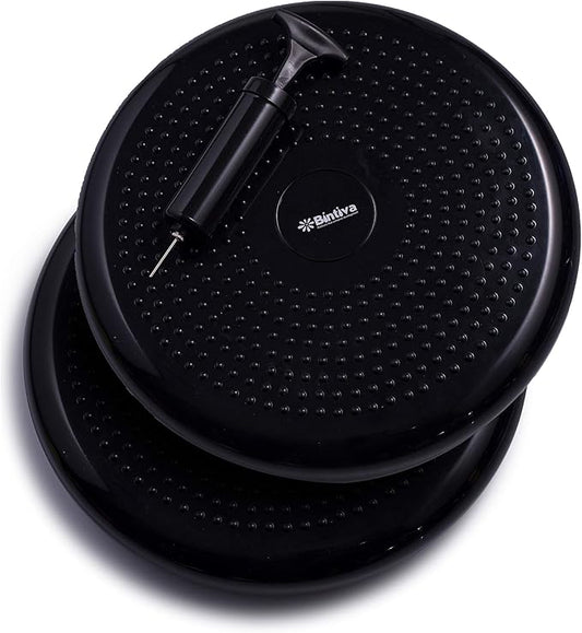 2 Pack Wobble Cushion Balance Disc - Wiggle Seat & Balance Pad for Exercise, Physical Therapy, Sensory Kids - Stability Disc, Dog Balance Disc