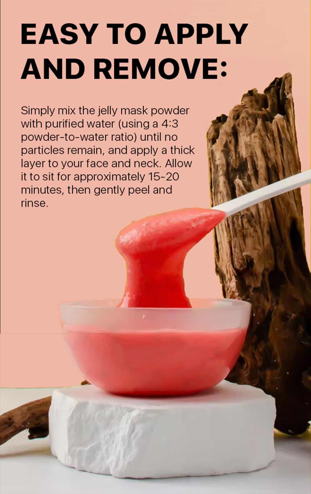 Generic Princess Pippa's Place Watermelon Jelly Mask Powder - Jelly Face Mask Peel Off- Hydrating, Moisturizing, Anti-Aging Jelly Mask for Face Glowing and Radiant Skin- 300G/10.58 Oz, Red