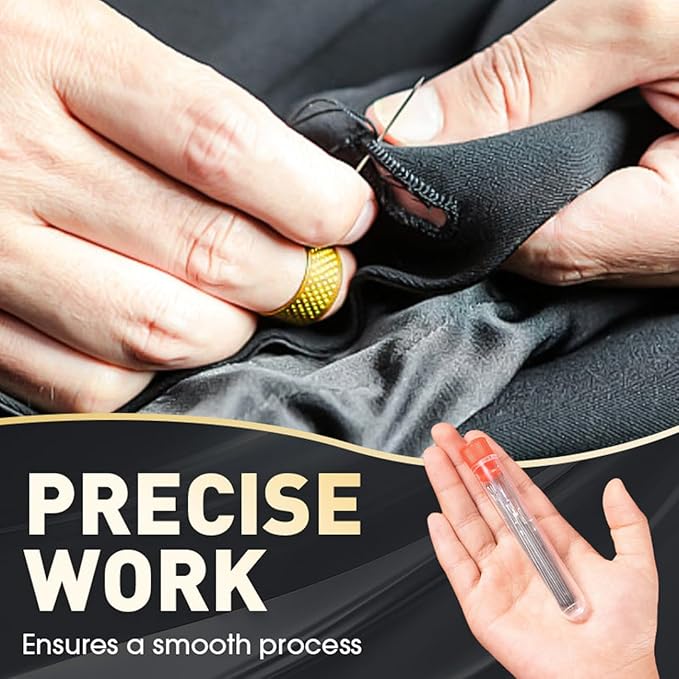 37PCS Sewing Tool Set, Needles Thread Hand Repair Tools, Portable DIY Hand Made Craft Set, Sewing Working Kit for Beginners, Professional DIY Lovers (1SET)