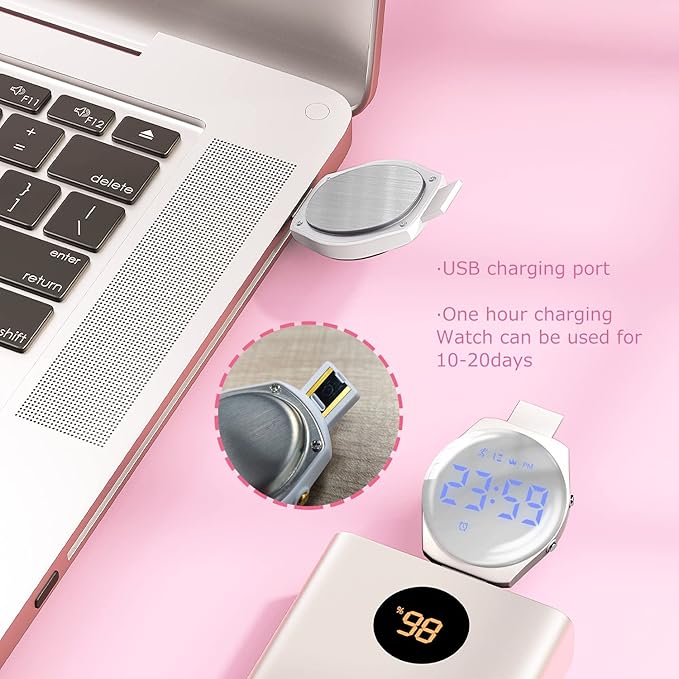 Kids Watches for Girls Boys Digital Sport Watch with Step Counter Pedometer Vibration Alarm Clock, No App Waterproof Fitness Tracker Kids Watch Boys Girls Teens Students Ages 5-16