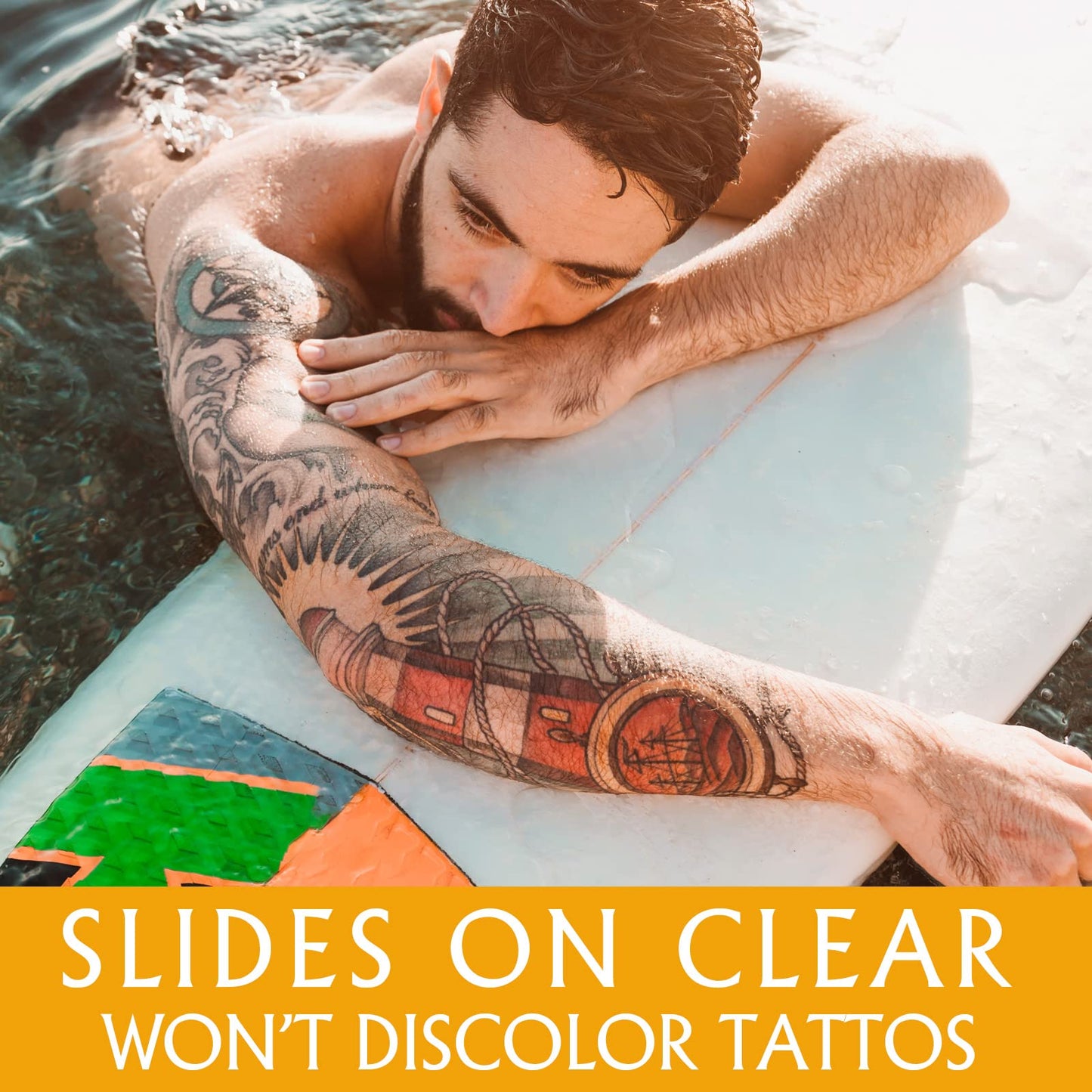 Tattoo Sunscreen -Tattoo care cream, SPF 30+ for Tattoo Sun Protection Hydrates New Tattoos -Natural Ingredients-100% Vegan Tattoo Cream (Suncream)