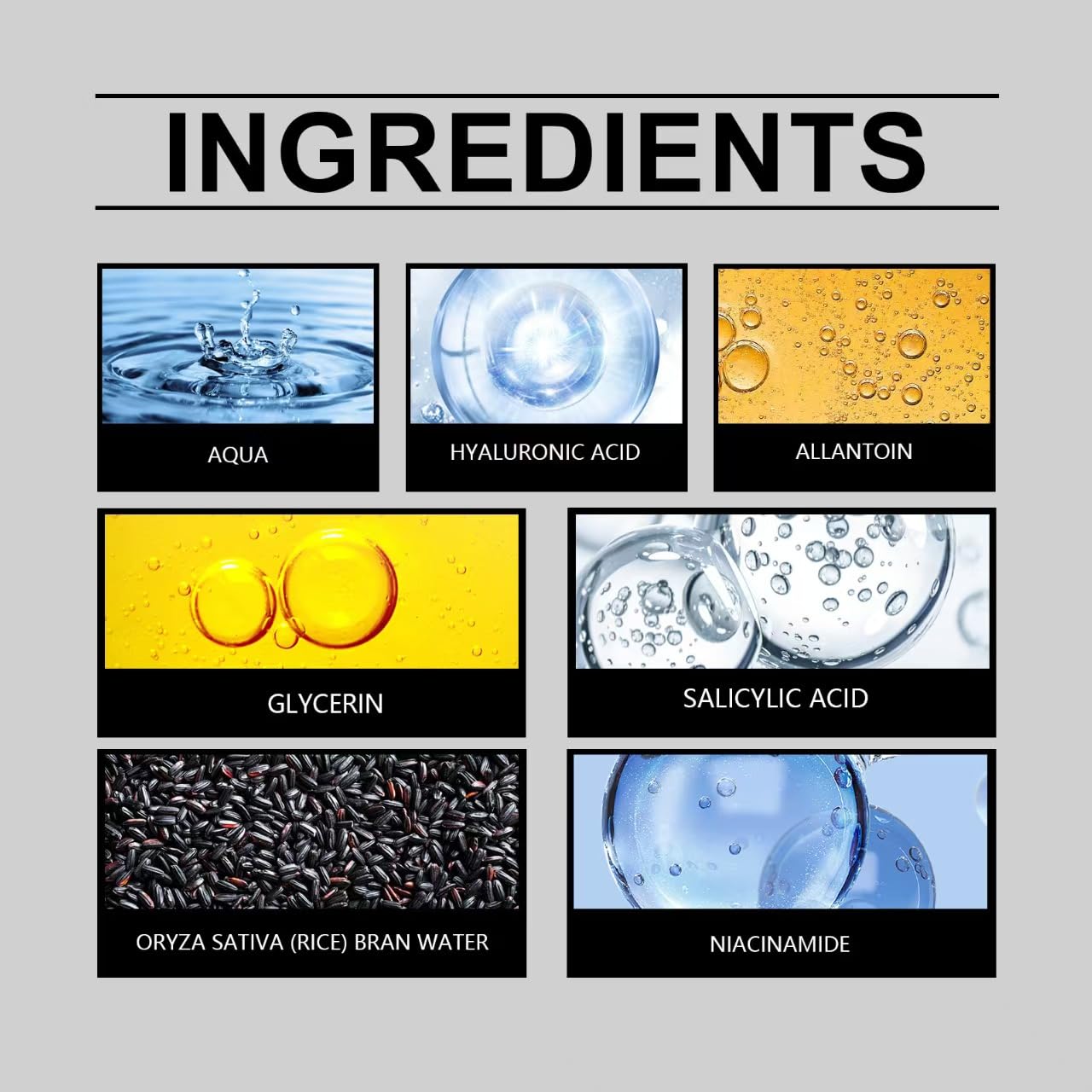 Peel Shot Glow Rice Ampoule Duo (White+Black),New Soft Rice Exfoliating Face and Body, Black and White Rice Exfoliant for All Skin Types, Gentle Peel & Deep Hydration