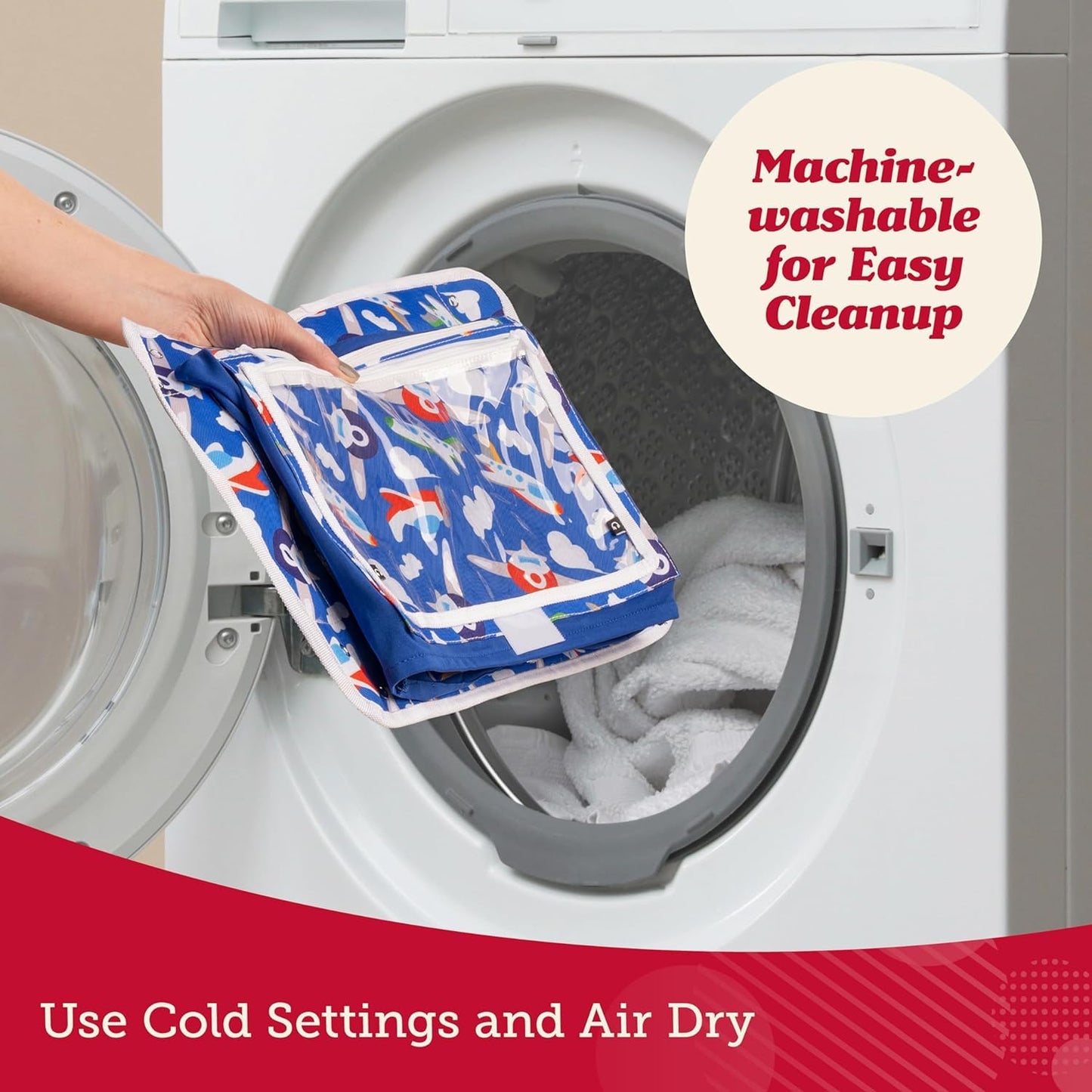 Lusso Gear Airplane Tray Table Cover Travel Essentials - Black, Modern Linen - Portable Organizer & Tablet Holder - Airplane Travel Accessories & Road Trip Essentials