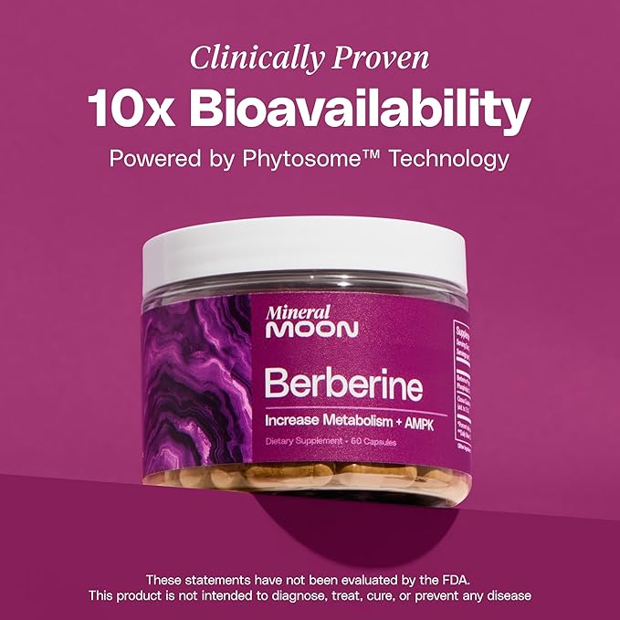 Body Composition Berberine Supplement with Cissus Quadrangularis & Berberine Phytosome – Supports Overall Wellness – 60 Capsules