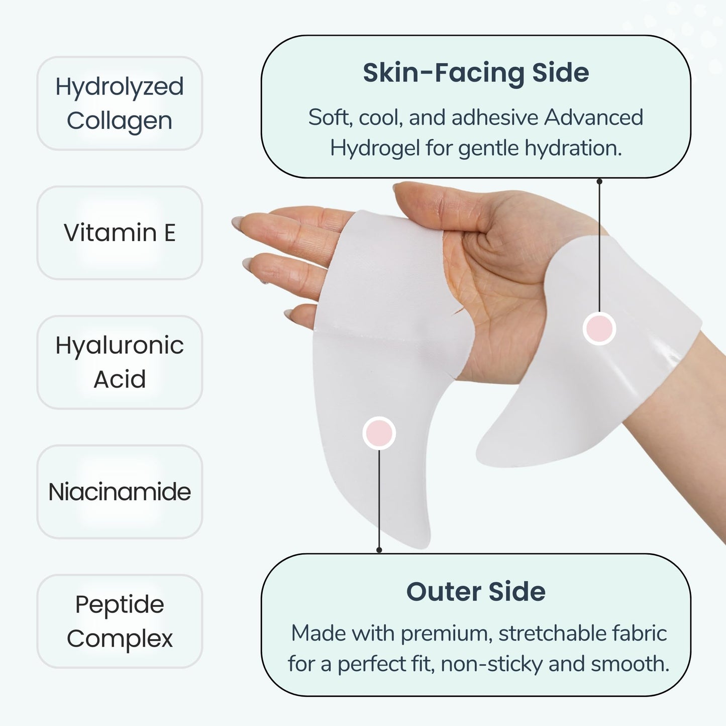 Advanced Forehead Wrinkle Patches Overnight - Anti Wrinkle Patches with Collagen, Peptides, Vitamin E - Strong Adhesion with Full Coverage for Forehead Wrinkles & 11 Lines, Made in Korea, 10 Count