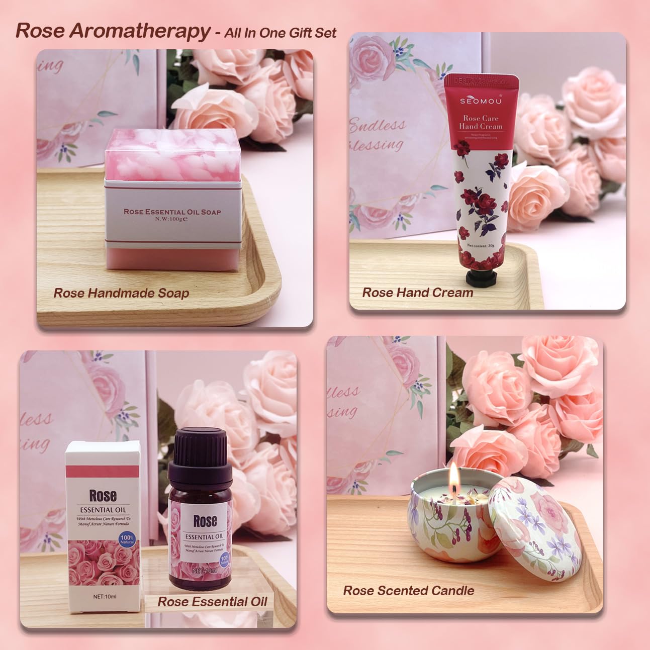 Birthday Gifts for Women, Spa Gift Sets for Women, Bath Set Self Care Package for Her, Get Well Soon Gift Basket for Best Friends Mum Sister, Graduation Gift Thinking You Gift Box