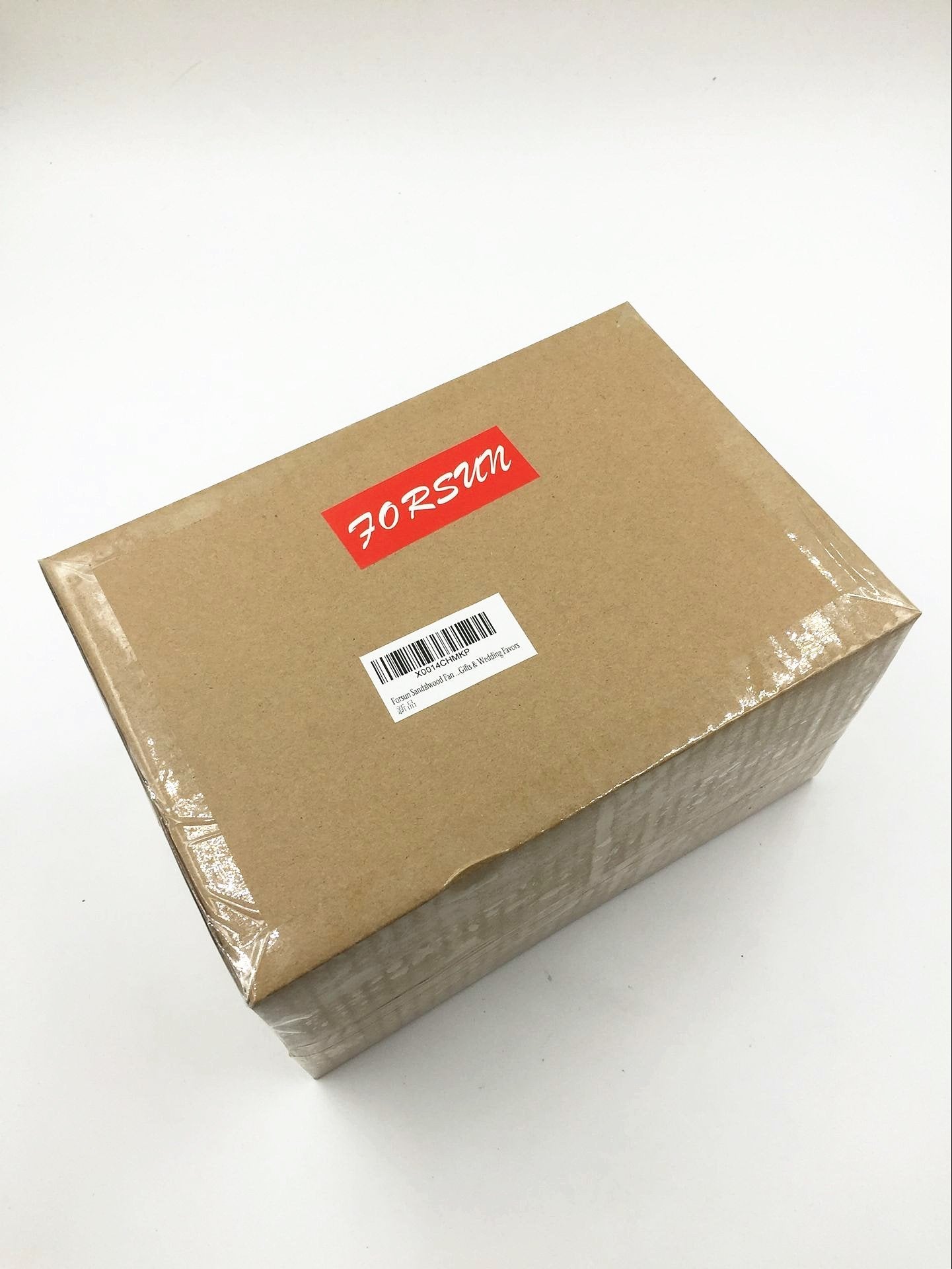 FORSUN Sandalwood Fan (Set of 50 pcs) Wedding Favors&Birthday Gifts&Christmas Gift