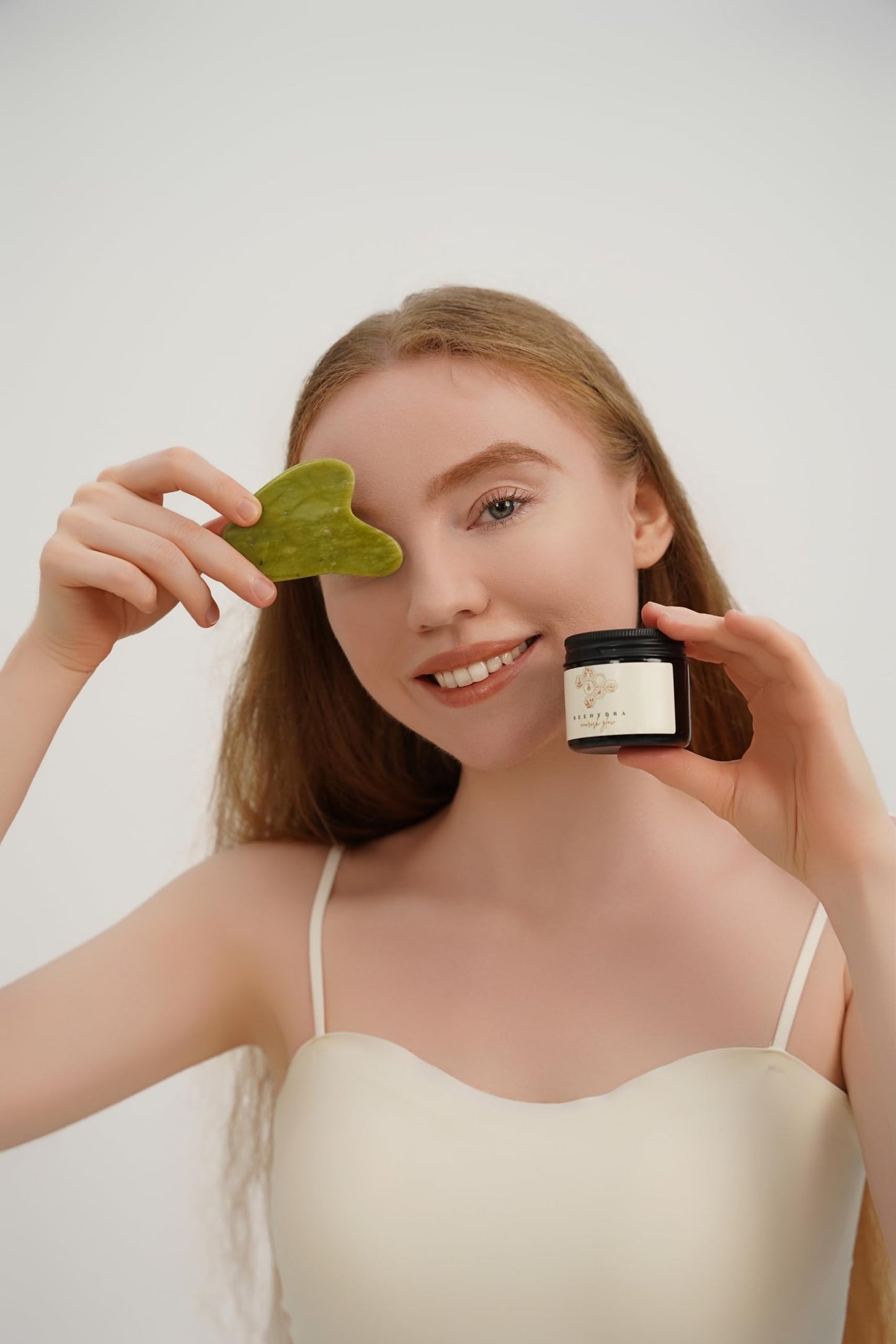 Beehydra Tallow Balm & Gua Sha Set – Grass-Fed Tallow Moisturizer for Face, Body & Hands – Natural & Fragrance-Free Skincare