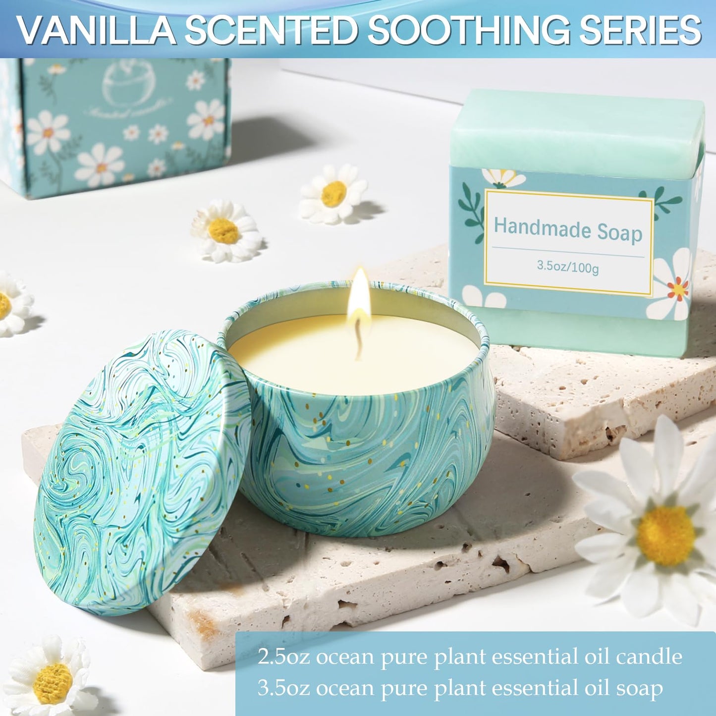 Self Care Gifts for Women, Get Well Soon Gifts Basket Care Package, Birthday Gifts Box for Women, Relaxing Bath Spa Gifts Set, Thinking of You Feel Better Gift for Her Mom Best Girl Friend Sister Wife