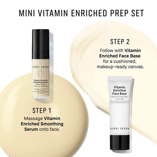 Bobbi Brown Mini Vitamin Enriched Moisturizer and Serum Set, 2 Piece Kit