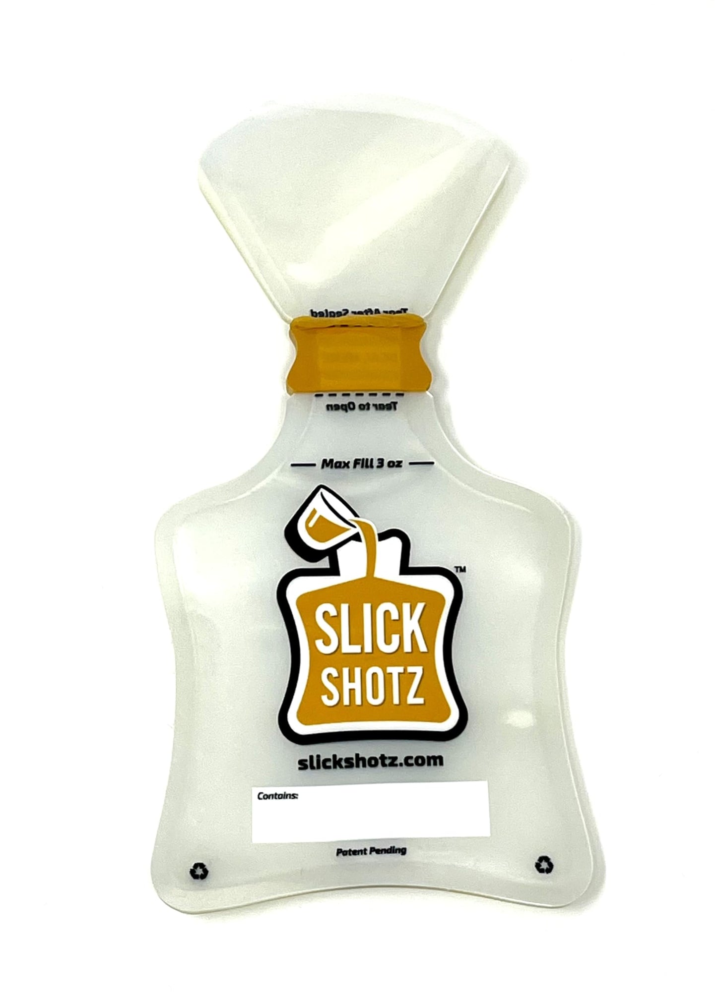 Slick Shotz 50 Pcs Heat Sealed Plastic Flask Kit for Liquor – 3oz Leak Proof Drink Pouches for Alcohol with Heat Sealer and Mini Marker – Ideal for Cruises, Concerts, Flights, Events and Travel