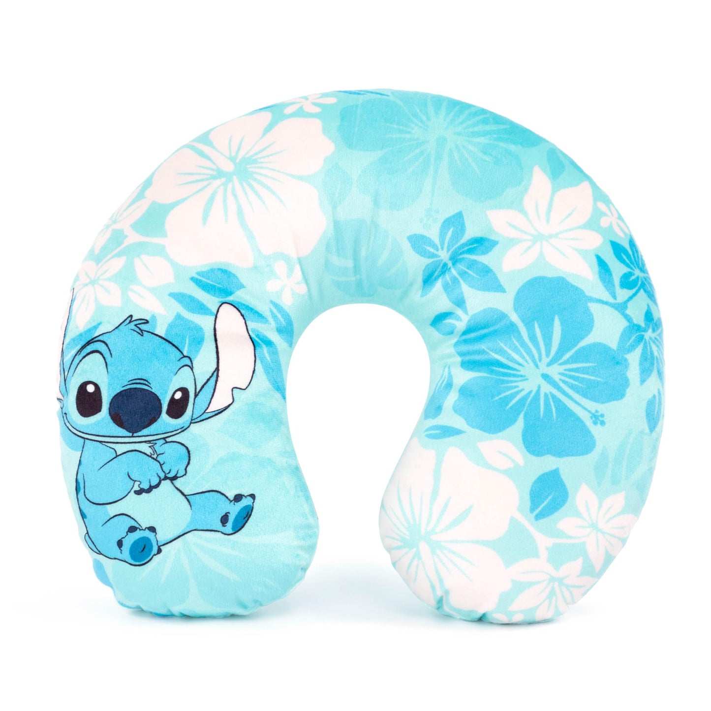 Jay Franco Disney Lilo & Stitch Kids Travel Set - 3 Piece Set Includes 40 x 50 Throw Blanket, Eye Mask, and Neck Pillow - Super Soft & Cozy Travel Accessories