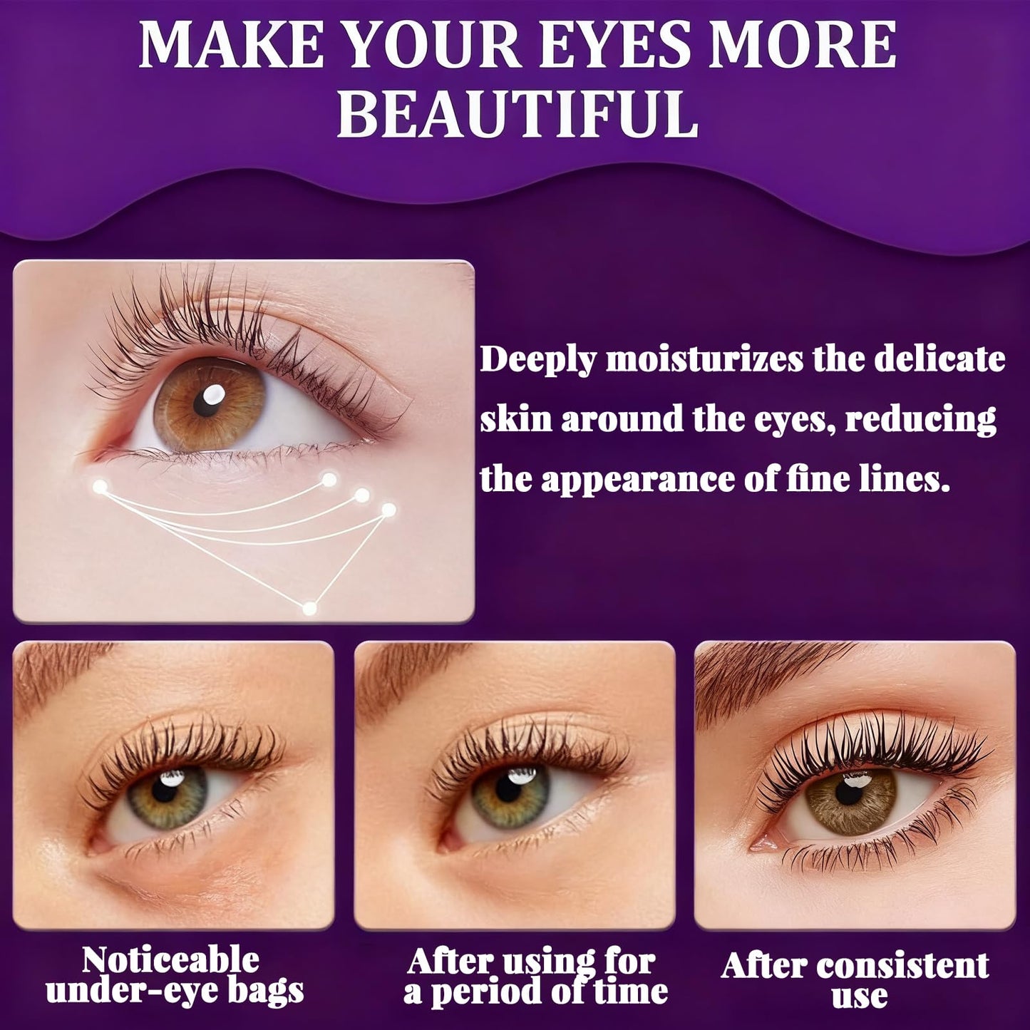 Calcium Multi Balm, Calcium Volume Multi Balm, Wrinkle Core Stick, Korean Collagen Moisturing Stick, Cream Makeup for Reduce Wrinkle, Suitable for Eyes, Neck, Face(1pcs)