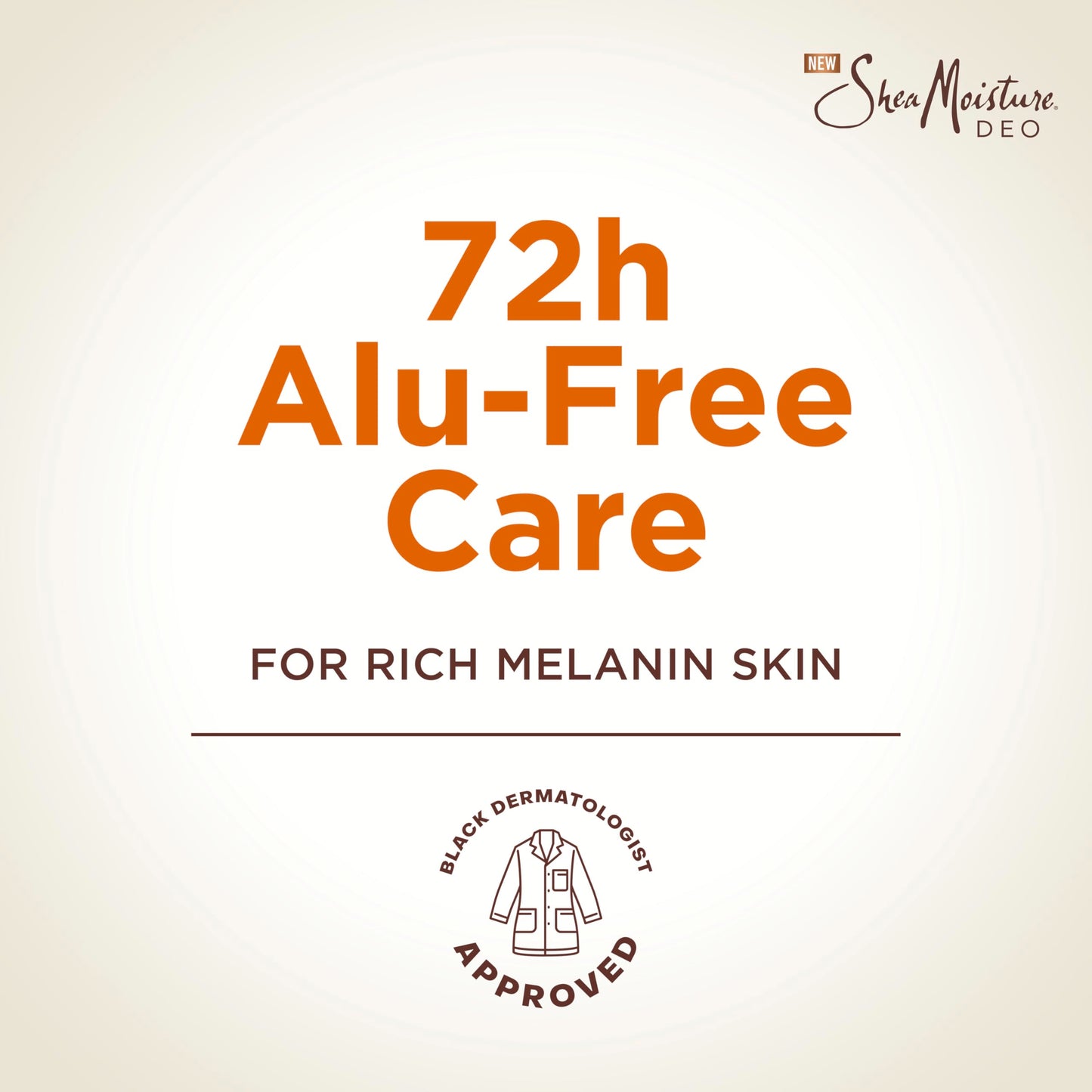 SheaMoisture Deodorant Stick for 72h Odor Control Fresh Aluminum Free 2.6 oz