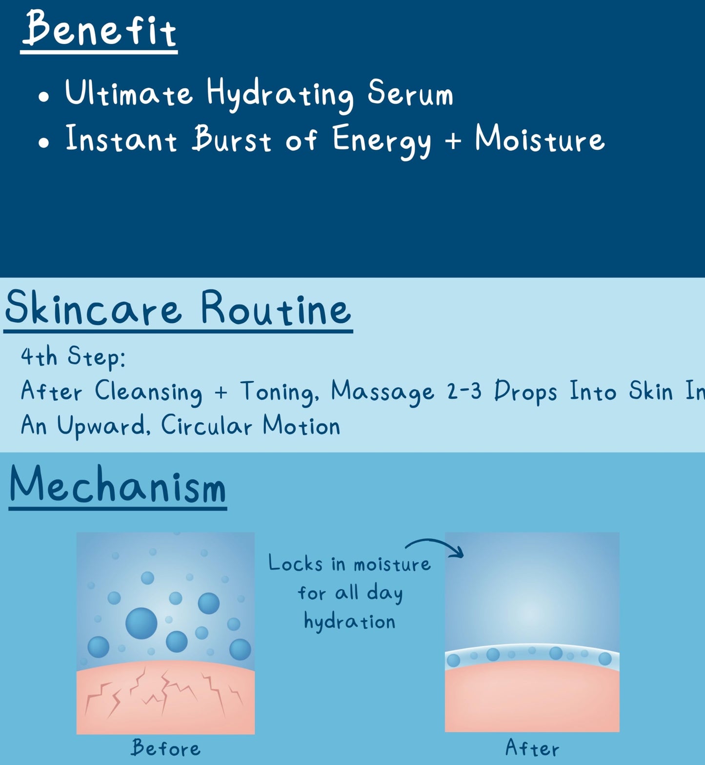 2-in-1 Moisture Lock Serum, Formulated with Camellia and Lotus, Korean Skincare, Clean Beauty, Vegan, Cruelty Free, and Paraben Free