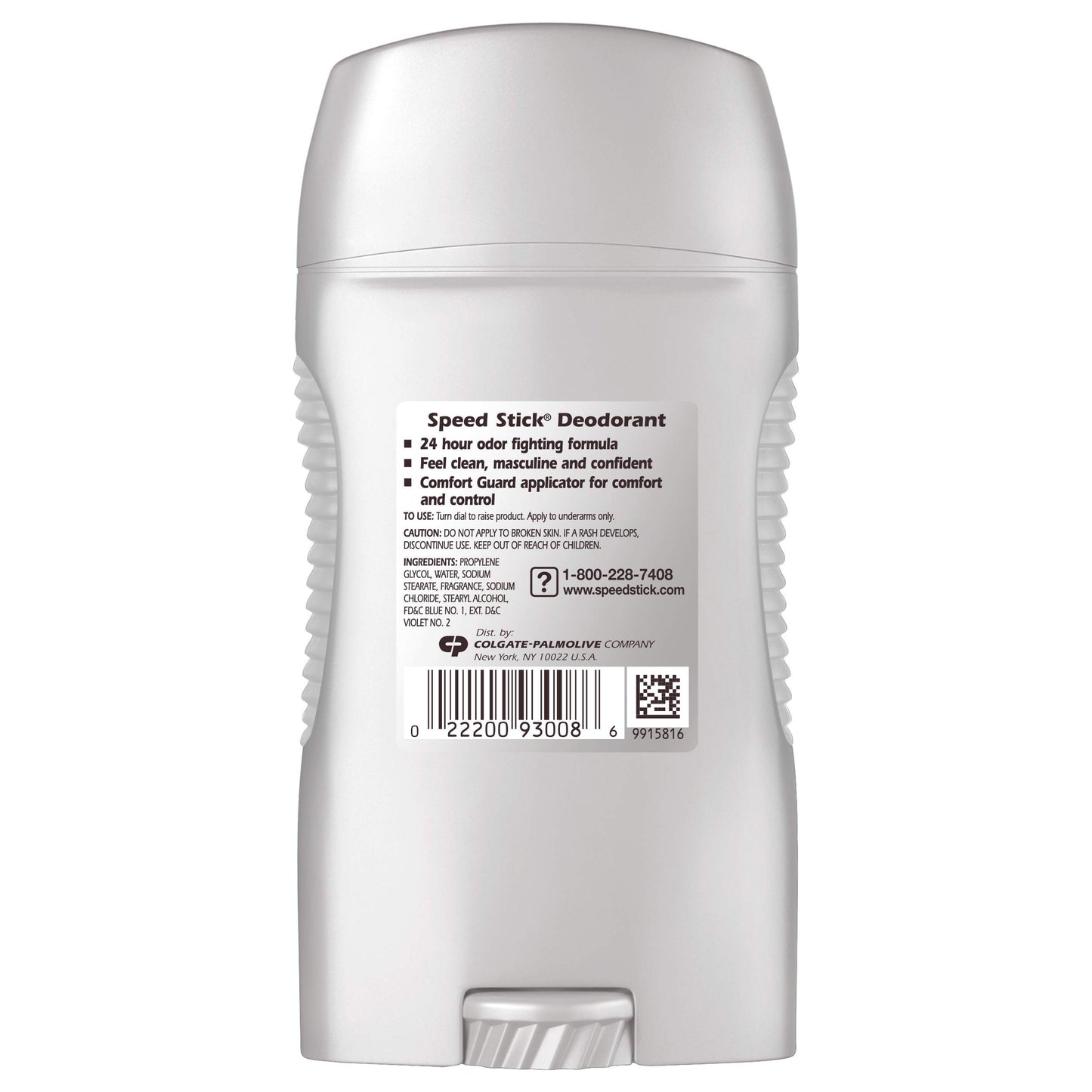 Speed Stick Underarm Deodorant for Men, Aluminum Free, Ocean Surf - 3 Ounce (Pack of 6)