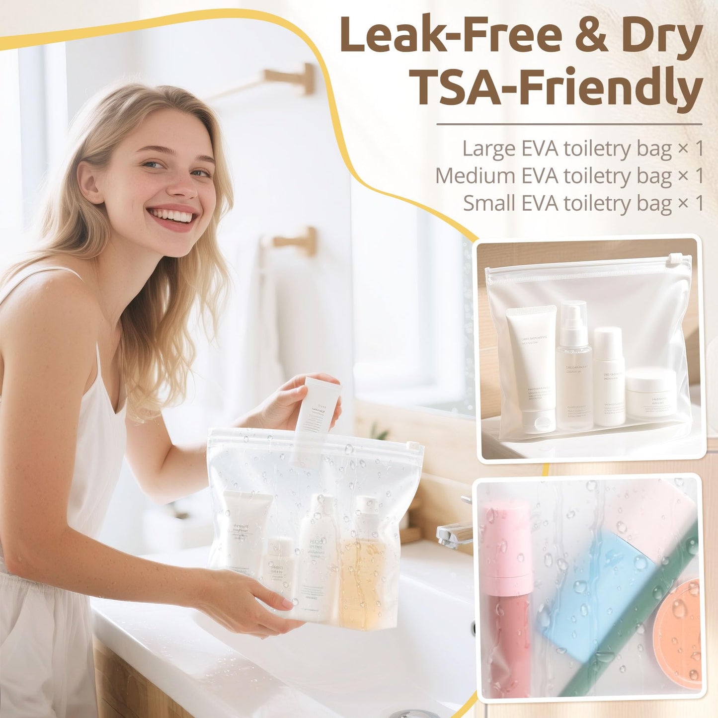 All-in-One 22 Pcs Packing Cubes for Travel Essentials –Includes Cubes,toothbrush covers，Silicone Bottle Cover,zipper bags, Matte Cosmetic Bag, Drawstring bag for Carry-On & Suitcase