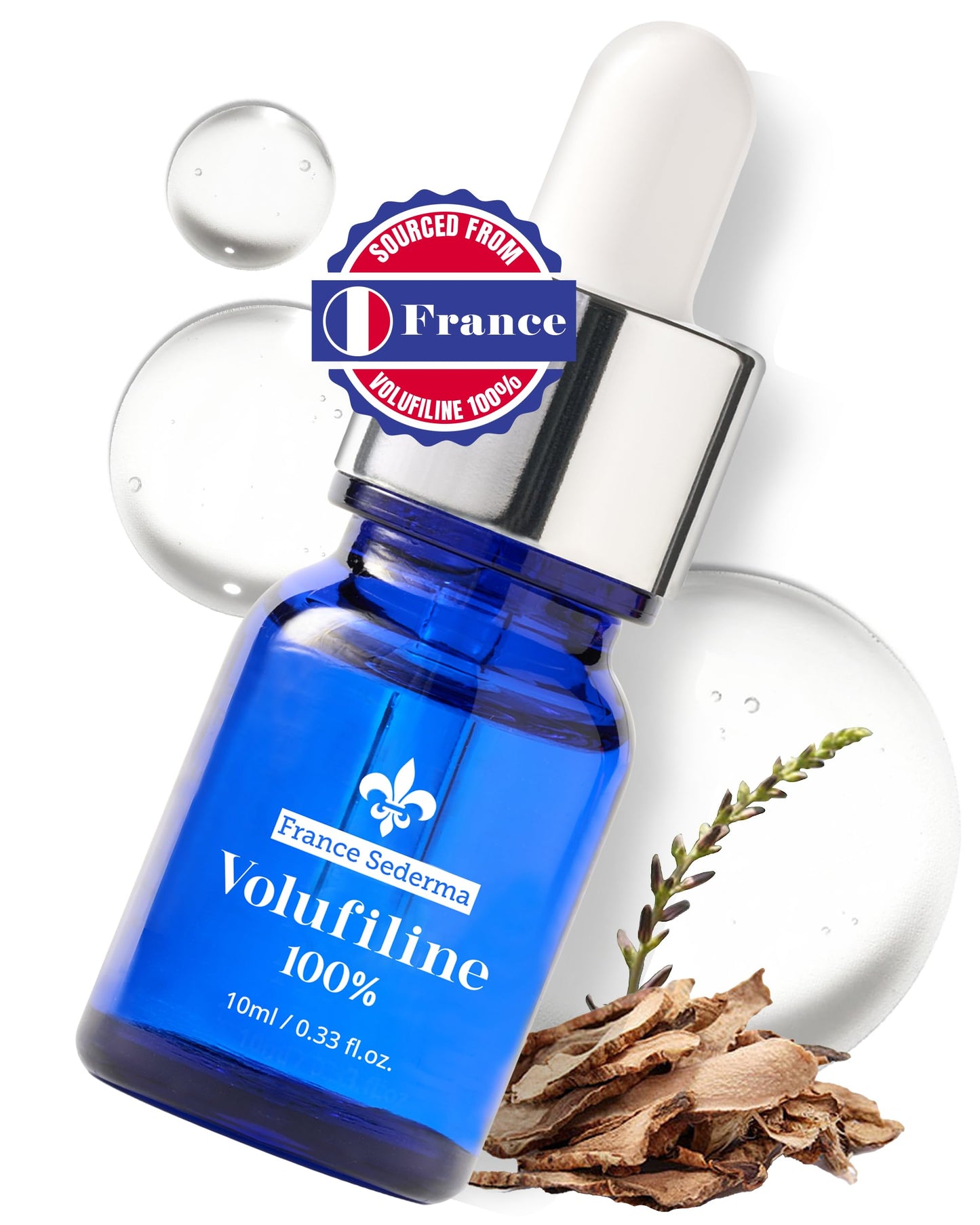 100% Volufiline Serum Skincare – Advanced Firming & Lifting Facial Ampoule from France Sederma, Intense Hydration & Skin Rejuvenation for Youthful, Perfect for Layering & DIY, 0.33 fl.oz (10ml)