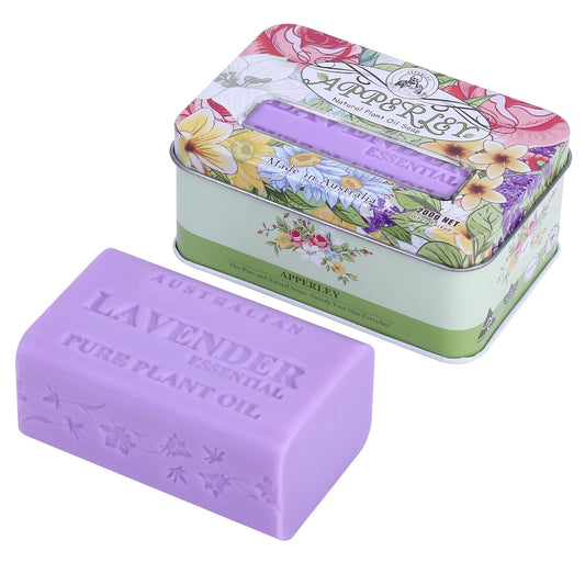 DarkBlue-australian natural bath and body soap bars;great scent(fragrance smell);cleansing well;skin feeling soft;wash hair;shea moisture soap bars;lavender bar (Essential Lavender)