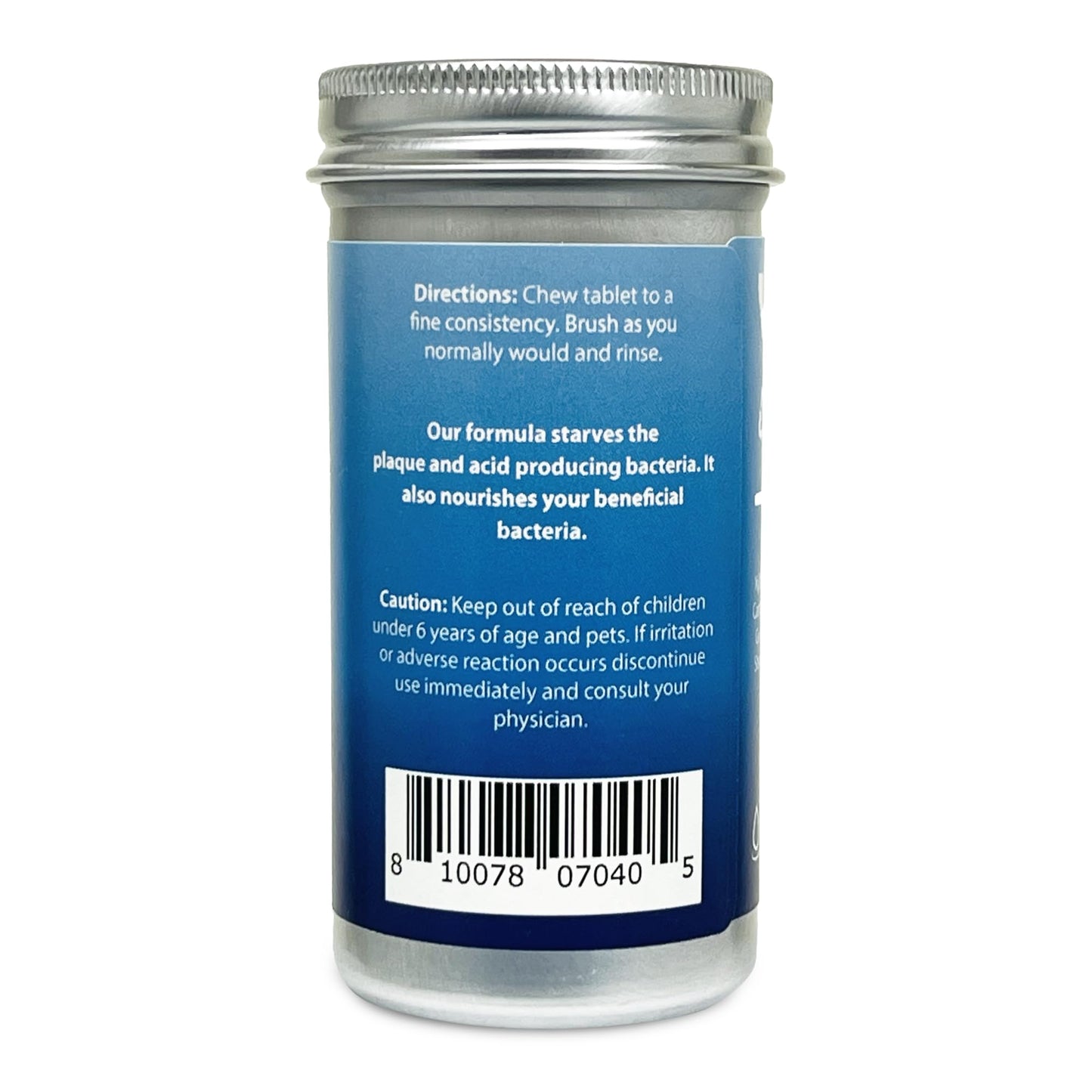 WELdental Chew Brush Smile Toothpaste Tablets 120 Count, Peppermint