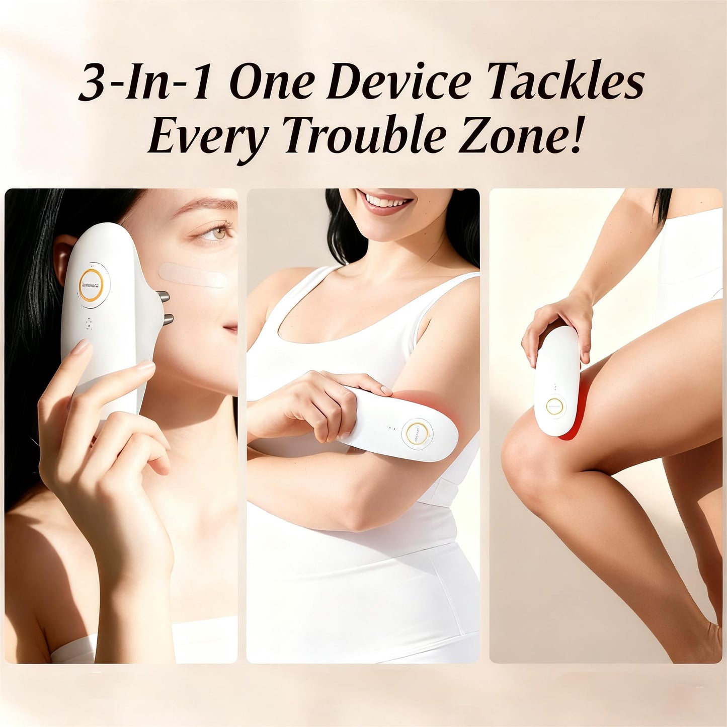 Aimmbiuty Body Sculpting Massager, Cellulite Massager Tool with 3 Adjustable Massage Modes, Ideal for Daily Home Use