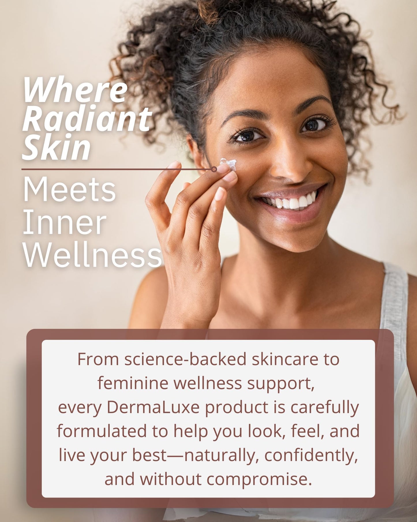 DermaLuxe Triple Collagen Face Cream – Anti-Aging Moisturizer with Hyaluronic Acid, Salmon DNA PDRN & Niacinamide – Deep Hydration, Firming, Wrinkle Repair Cream for Aging Skin, Women & Men. 1.7oz