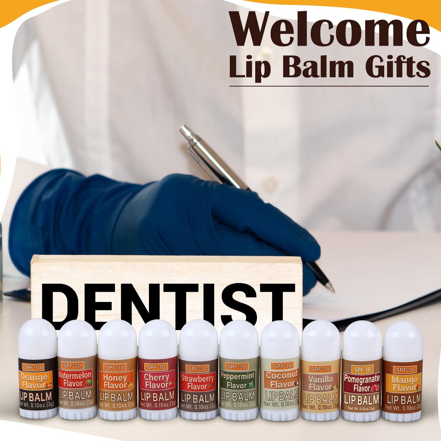 Dimsile 60 Pcs Mini Sunscreen Lip Balms Bulk Spf 30 Lip Balms Sticks with Sunscreen Teacher Nurse Volunteer Employee Appreciation Gifts Bulk Staff Team End of Year Coworkers Gifts for Women Men