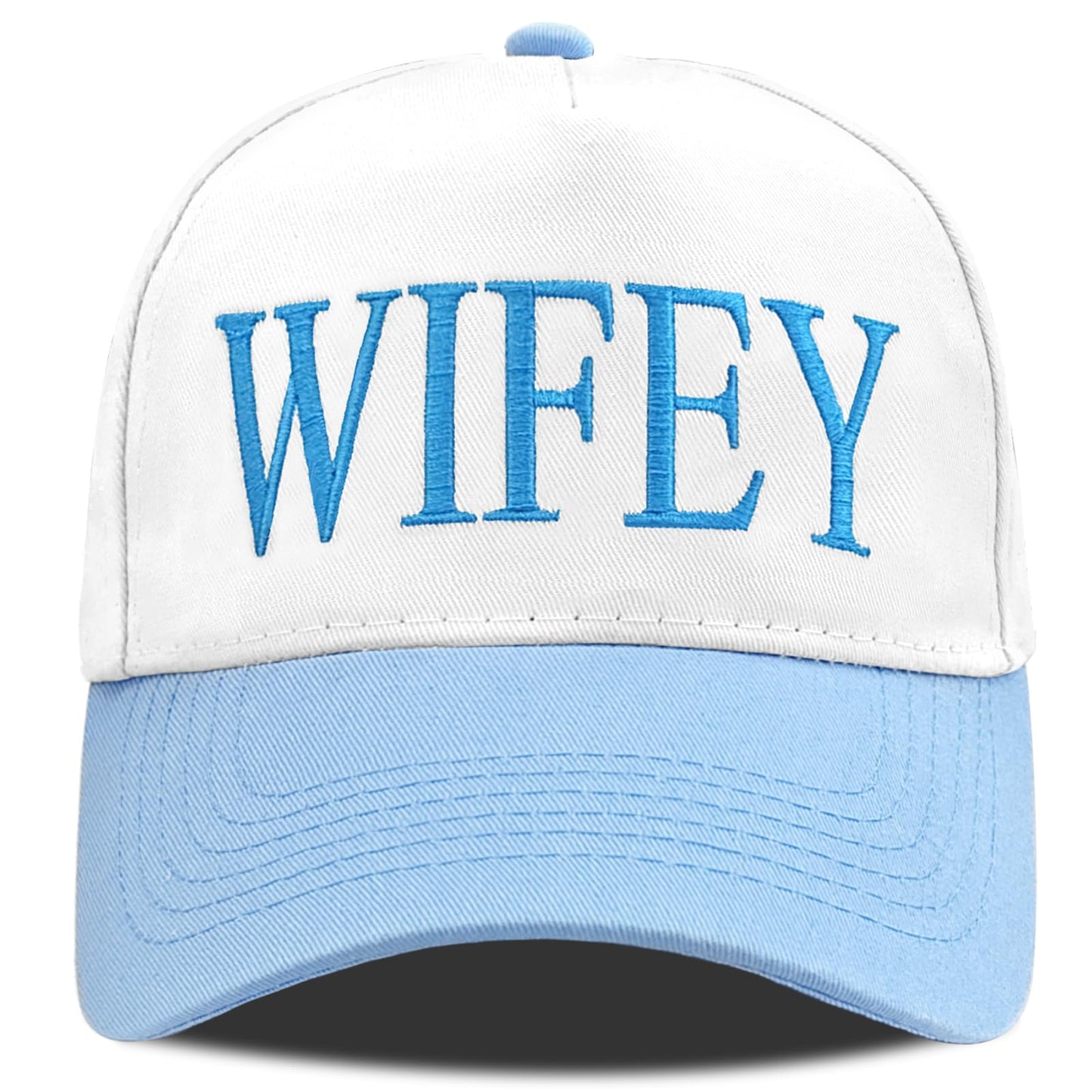 Hubby and Wifey Hat for Wedding Gifts for Couples, Adjustable Husband and Wife Hat for Wedding Engagement Bridal Shower Honeymoon Anniversary for Newlyweds Couple