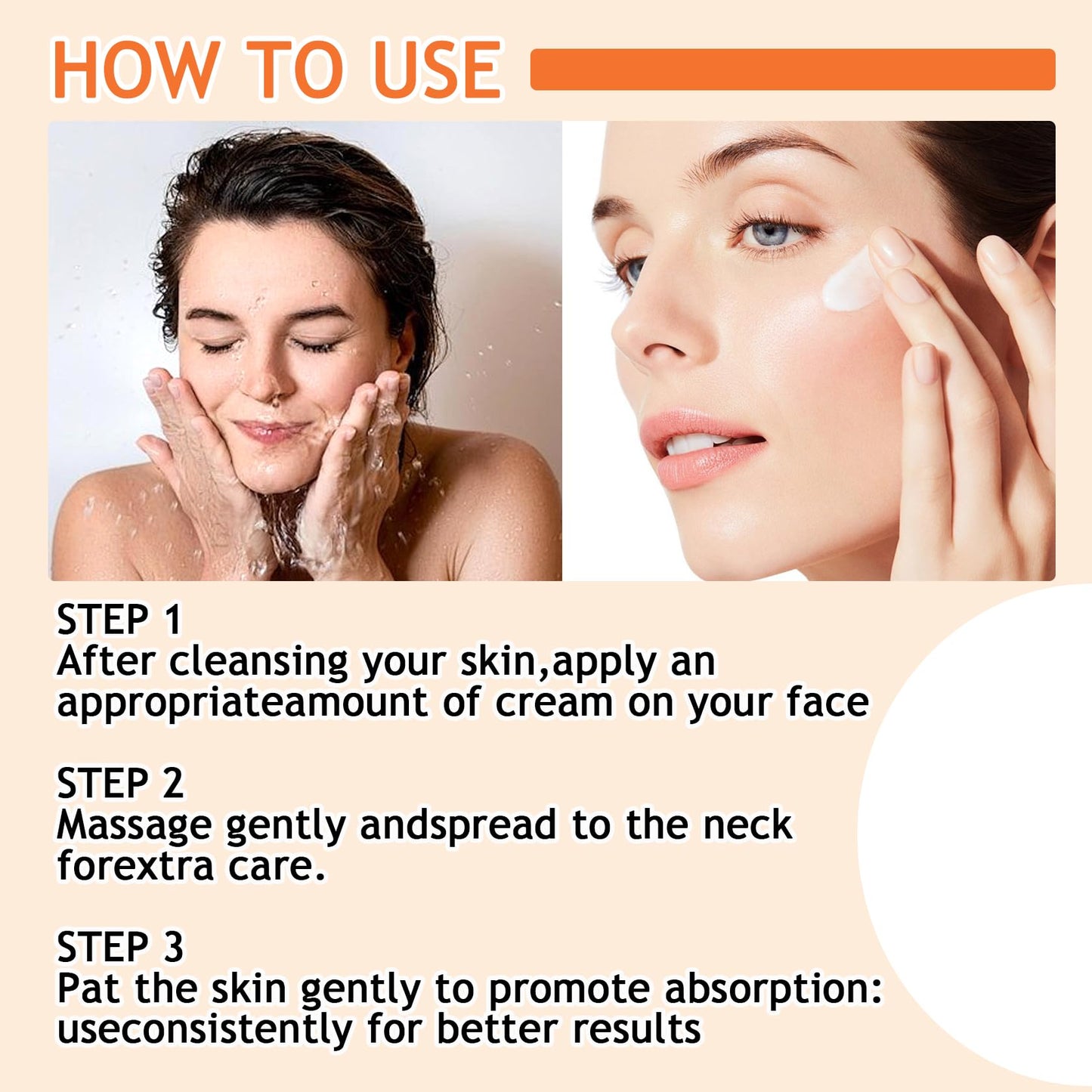 LJYBoBin Hydrating Face Cream,Deep Cleansing Long Lasting Moisturizing Facial Cream,Daily Non-sticky Face Moisturizer for Face and Body G