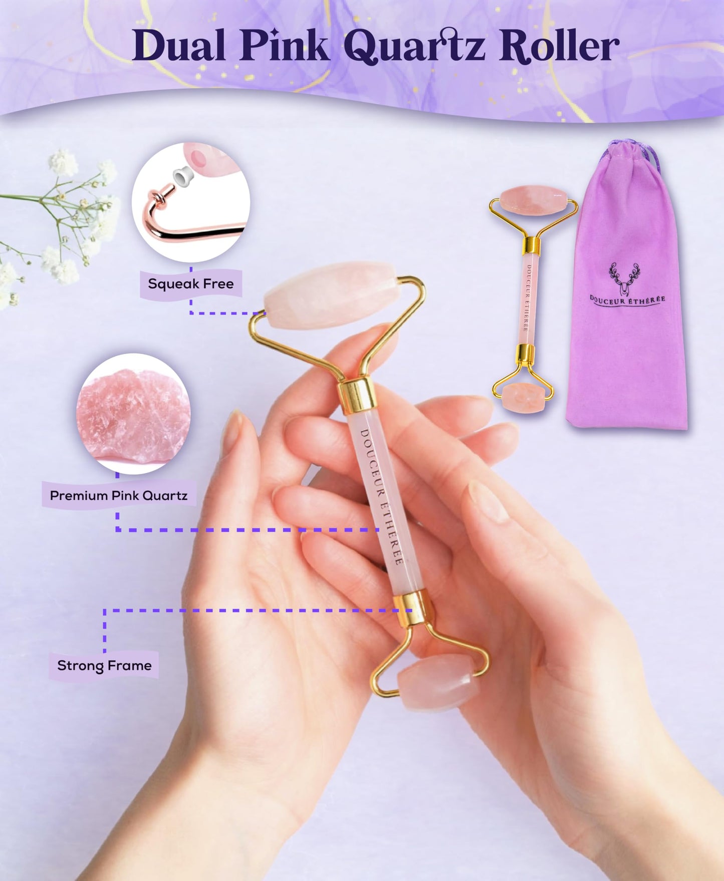 Douceur éthérée Gifts for Women, Birthday Gifts for Women, Valentine's Day Gift, Birthday Gifts, Lavender Spa Gift Set, Valentines Gifts, Gifts for Girlfriend, Wife Gifts,