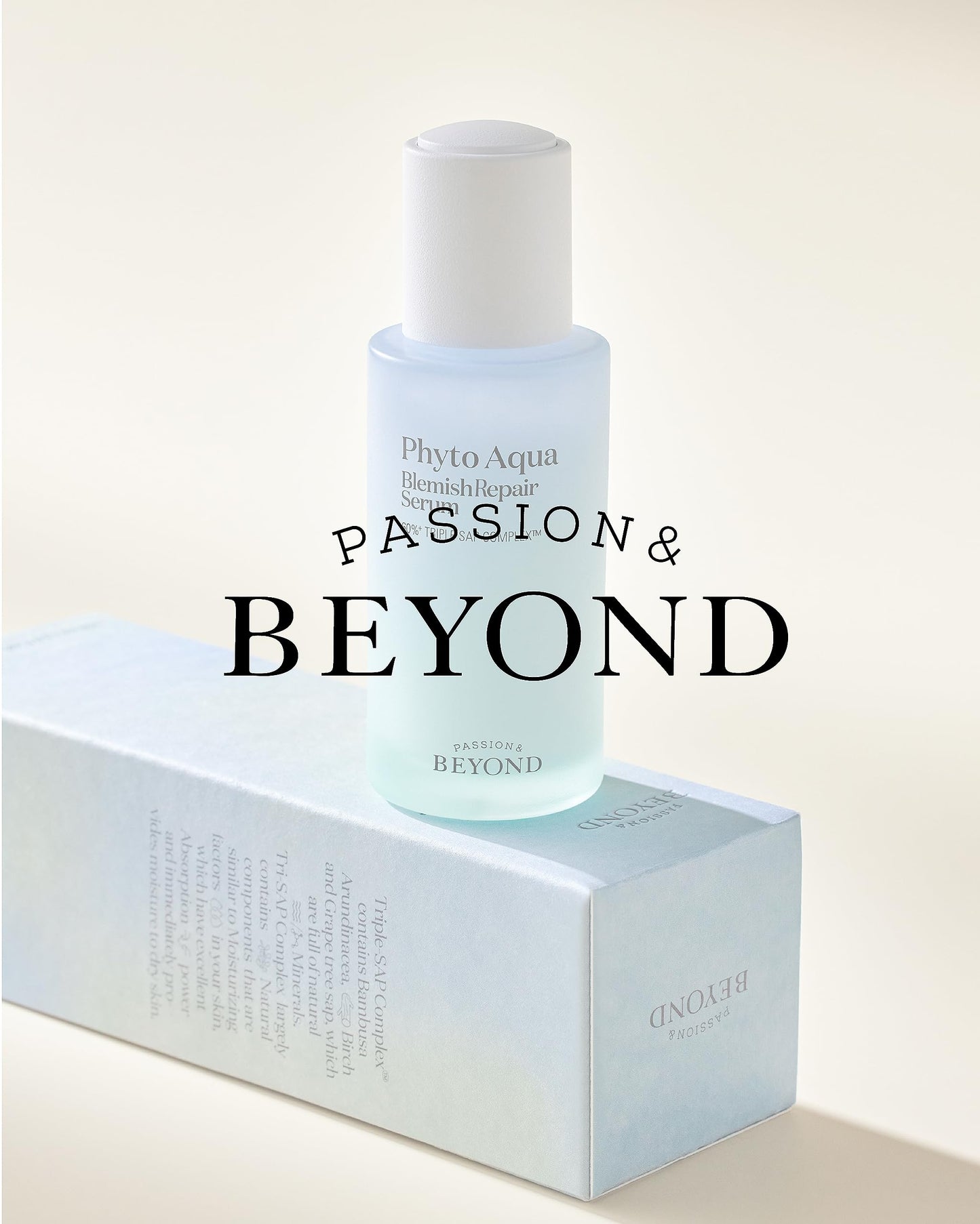 BEYOND Phyto Aqua Repair Face Serum (1.35 fl oz) - Vegan Formula Korean Skin Care for Clear & Moisturized Skin, Hyaluronic Acid, Niacinamide