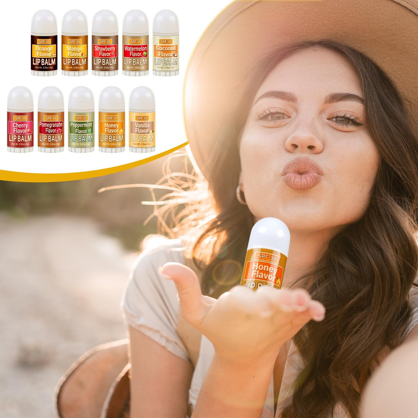 Dimsile 60 Pcs Mini Sunscreen Lip Balms Bulk Spf 30 Lip Balms Sticks with Sunscreen Teacher Nurse Volunteer Employee Appreciation Gifts Bulk Staff Team End of Year Coworkers Gifts for Women Men