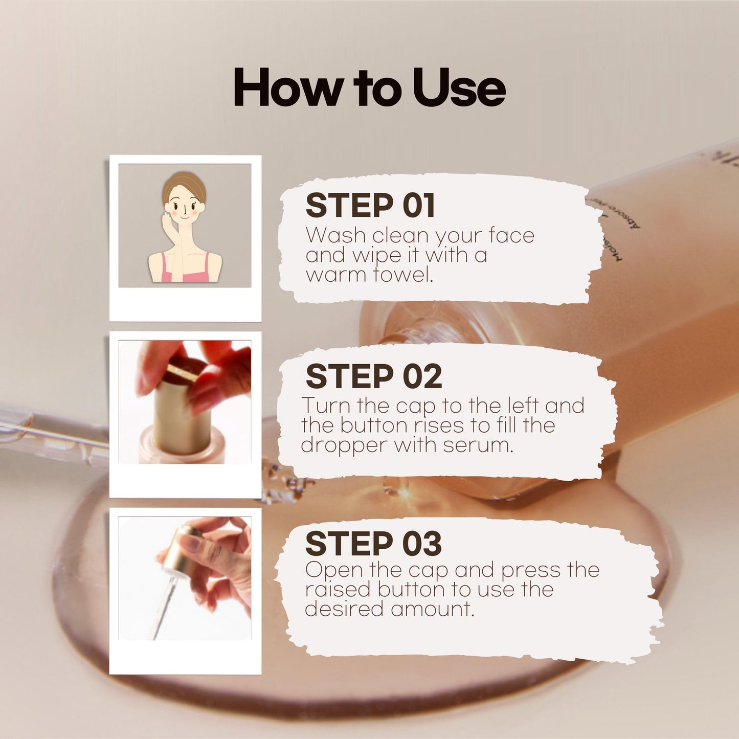 Aurtier Intensive Hydro Radiance Serum, Dewy & Deep Hydration, Glow Glass Skin, Anti-aging care with Niacinamide, Vitamin C, Collagen, Korean Skin care 1.69 fl oz