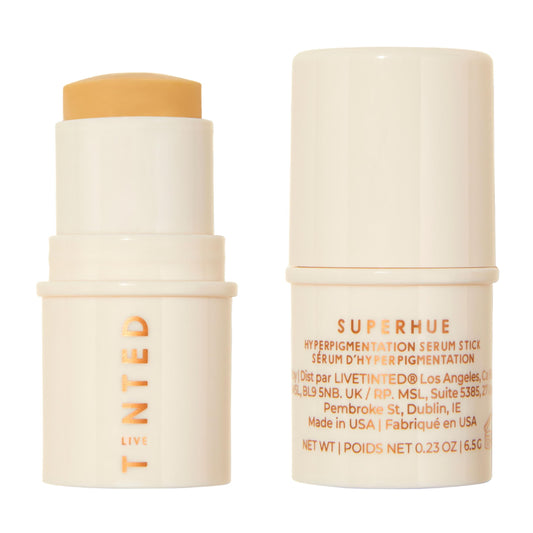 Live Tinted Superhue Hyperpigmentation Serum Stick Mini - Balm-to-Serum Stick For Face & Body - Skin Care with Niacinamide & Vitamin C, Facial Serum Stick for Dark Spots, 0.23 oz
