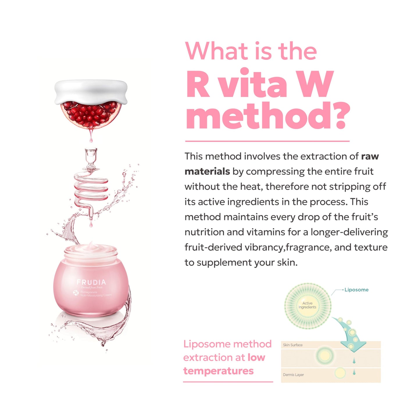 FRUDIA Pomegranate Nutri-Moisturizing Face Cream, Korean Face Moisturizer w/63% Pomegranate Extract, BL-FILL UP & Vegan Collagen for Anti-Aging (0.35 fl oz)