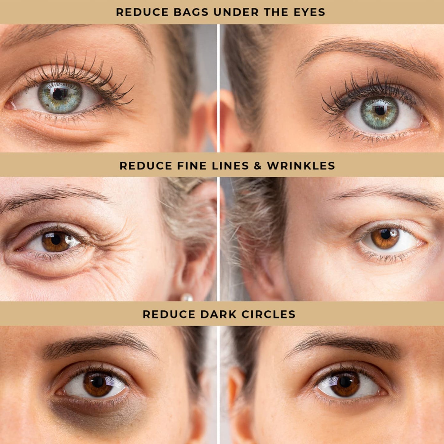 LPH LAB Temporary Eye Tightener Eye Cream, Instant Reduces Under-Eye Bags, Dark Circles&Puffiness, Anti Aging Fine Lines, Firm That Delicate Skin Under Your Eyes 0.5 oz