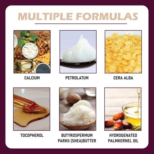 2 Pcs Calcium Multi Balm, Calcium Volume Multi Balm, Wrinkle Core Stick, Korean Collagen Moisturing Stick, Anti-aging, Hydrating, Firming Skin, Suitable for Eyes, Neck, Face