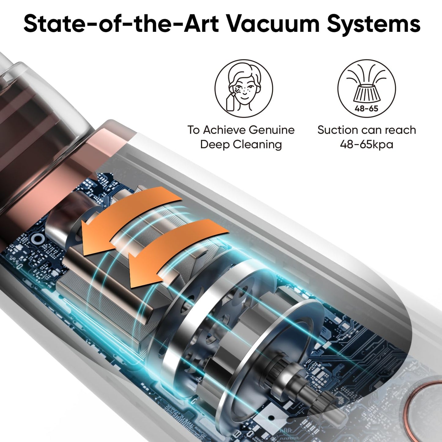 Blackhead Remover Pore Vacuum – 3 Suction Levels & 5 Probes – Facial Cleaner for Nose & Face – Rechargeable Comedone Extractor with LED Display