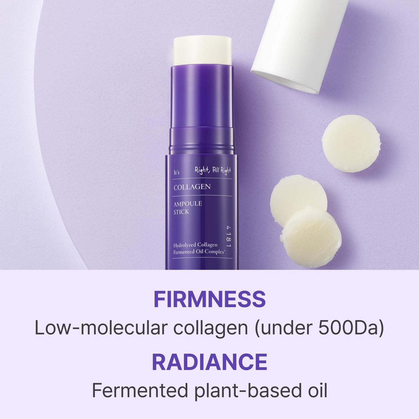 [Set of 2] SCINIC Collagen Ampoule Stick – 0.35 fl.oz Each, Anti-Aging & Hydrating Multi-Balm with Low-Molecular Collagen & Fermented Oil for Firm, Radiant Skin | Korean Skincare