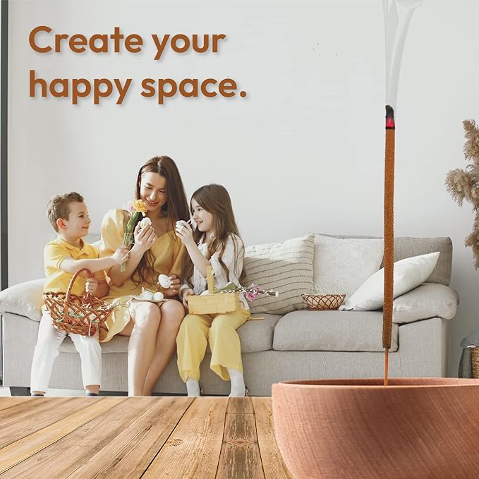 Cleansing Incense Sticks Variety Pack - 6 Masala Insenses - White Sage Incense, Lavender Incense, Myrrh Incense, Copal Incense Mexico & Palo Santo Incense Sticks | Inciensos para Sacar Malas Energias