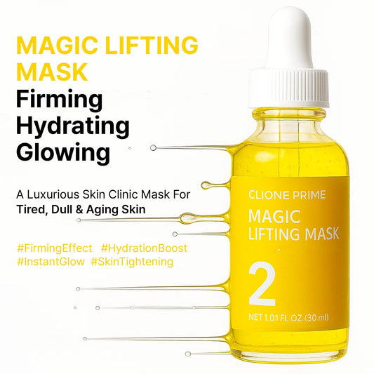 Korean Instant Face Lift Serum Mask - Hyaluronic Acid Serum Mask for Face, Niacinamide, Peptides for Anti Aging, Korean Skin Care Mask