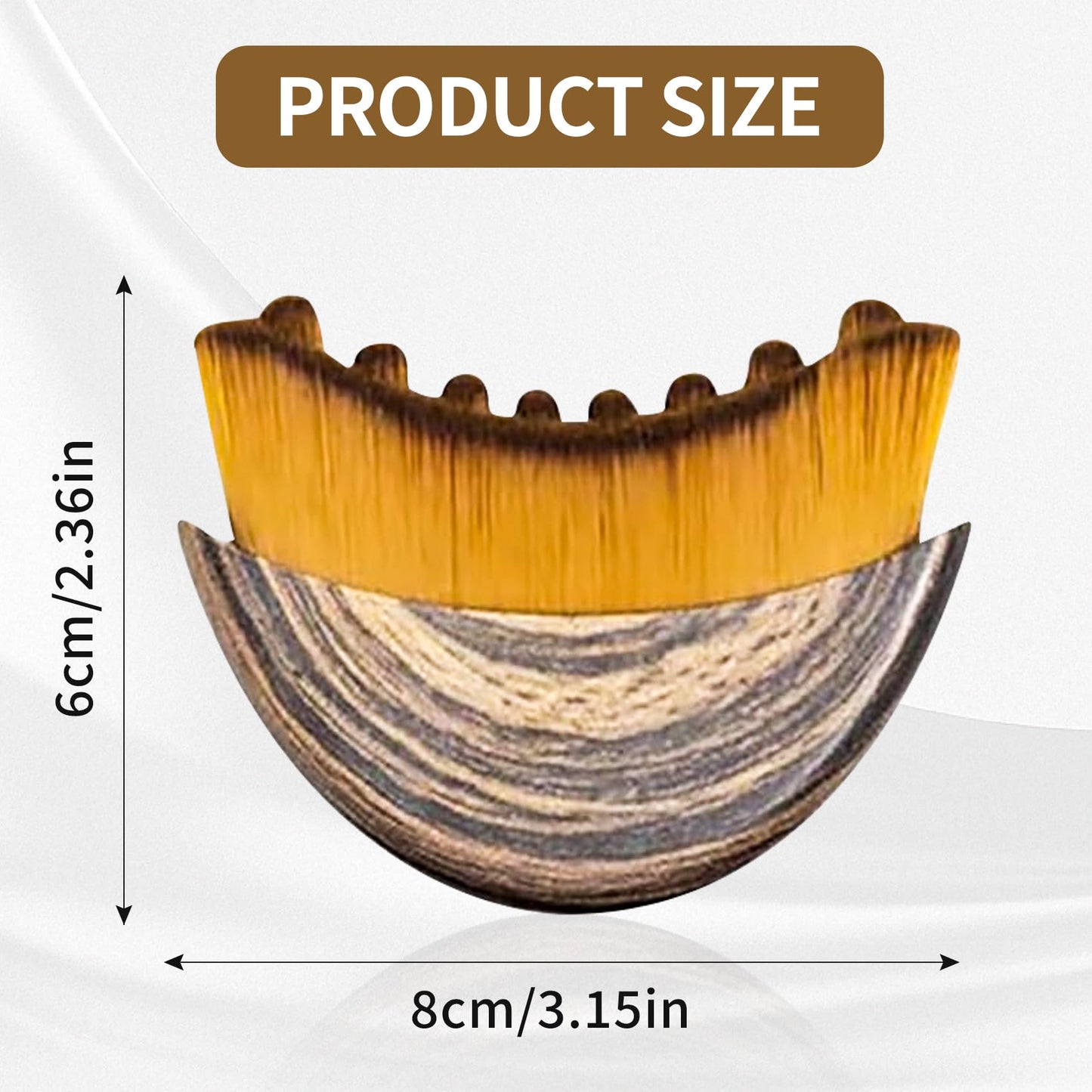 Lymphatic Contour Face Brush,Contour Face Brush for Lymphatic Drainage,Dry Lymphatic Drainage Massager,Ergonomically Designed to Fit The Skin Precisely