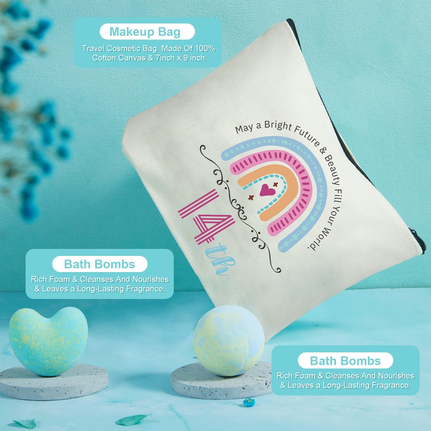 Jaoloong 14 Year Old Girl Gifts | 14th Birthday Gifts Box for Girls | Best Gifts ideas for Girl Age 14 Only | Exclusive 2025 Edition