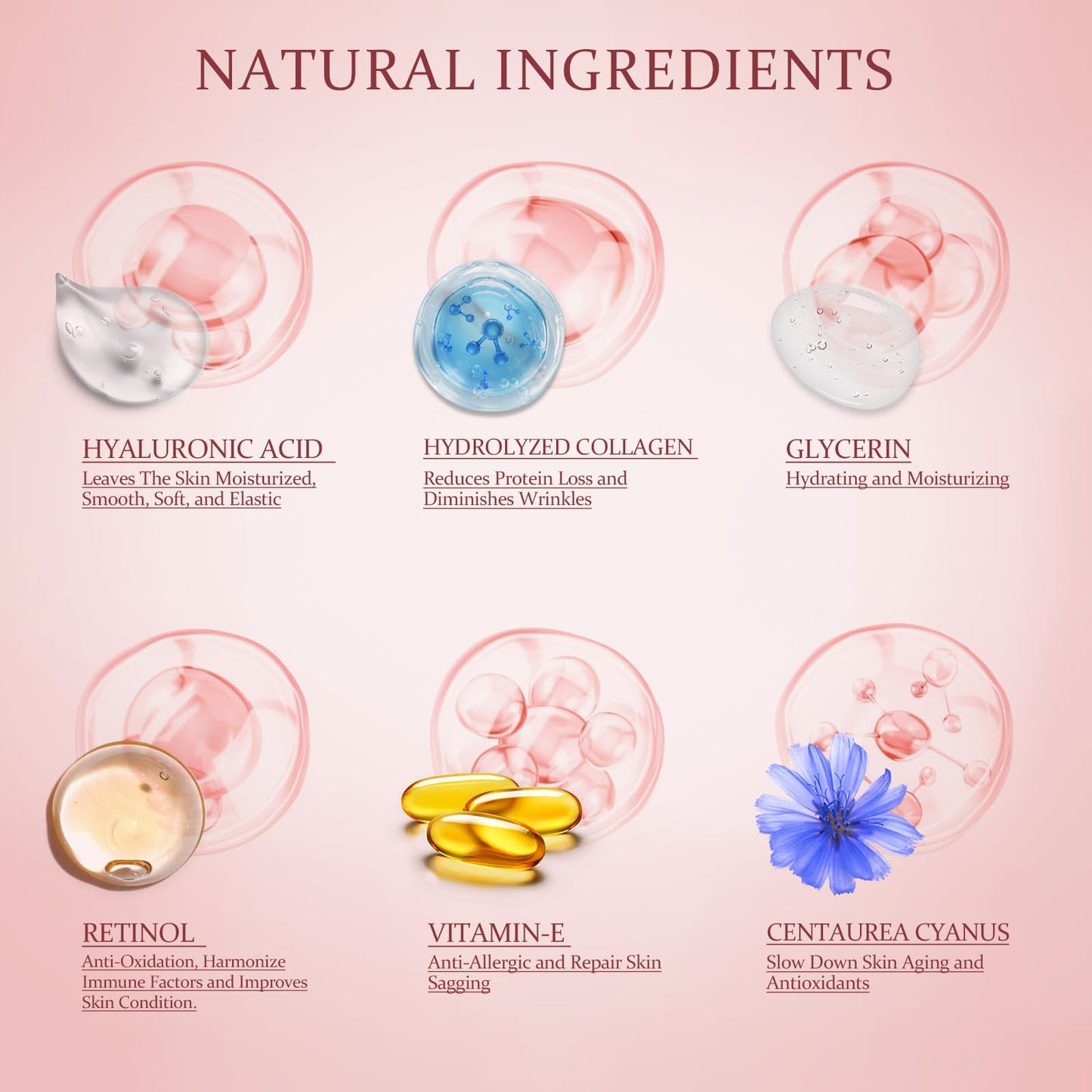 YOYORY Under Eye Patches Masks - for Dark Circles, Puffiness, Eye bags,and Fine Lines Smoothing Skin Care Treatment with Collagen and Hyaluronic Acid for Women and Men, (60 Pcs) Pink