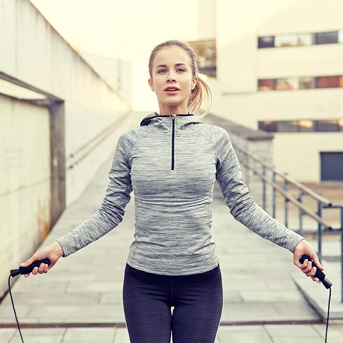 Jump Rope for Fitness Adjustable Rope for Men, Women, and Kids Ideal for Cardio and Training Workouts