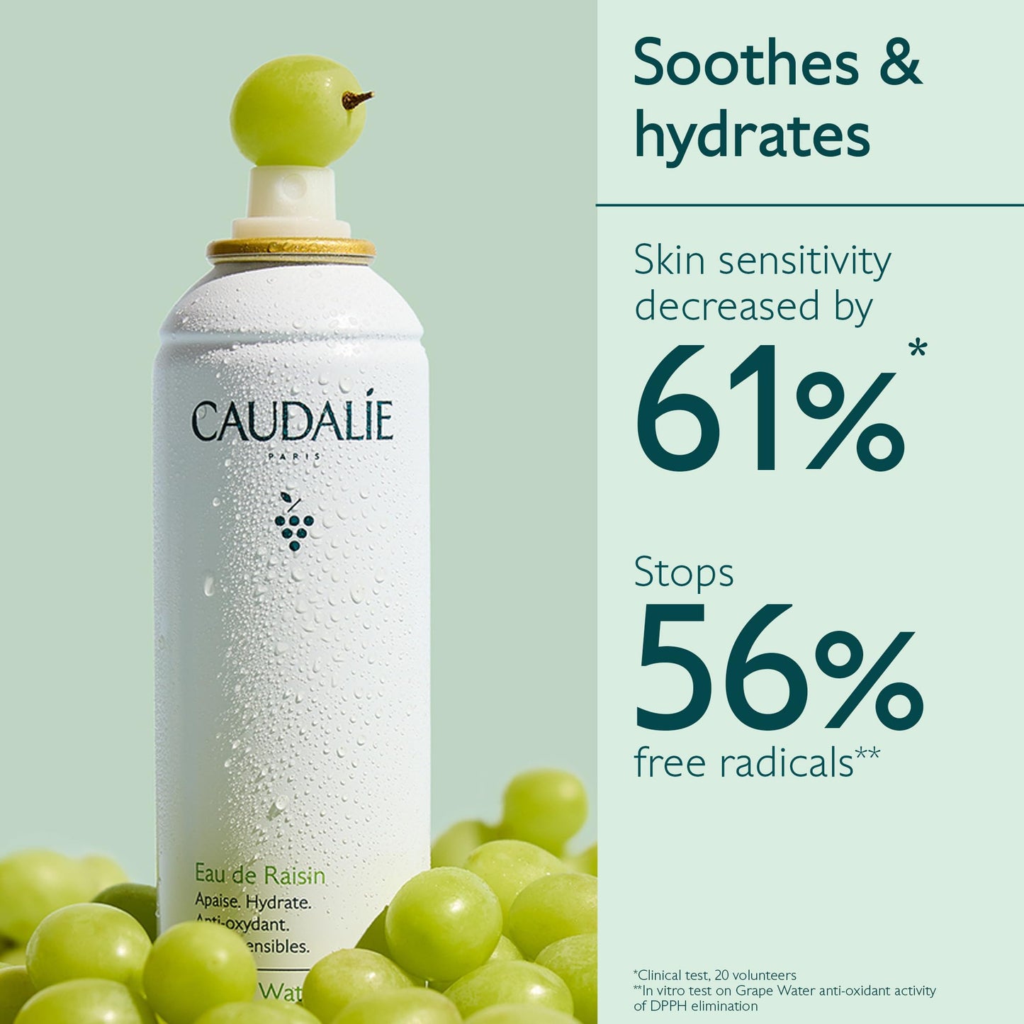 Caudalie Grape Water Moisturizing Mist - 200 mL