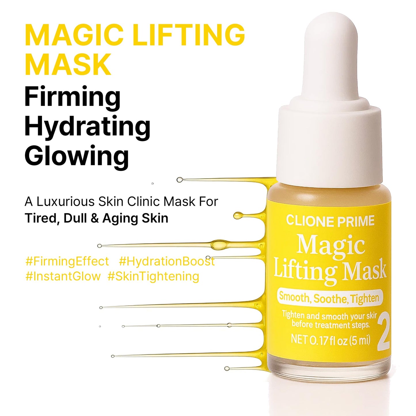 Korean Skin Care Set For Women - Gift For Women Korean Anti Aging Skin Care Products Lifting, Firmness & Hydration Essence, Mask, Booster & Ampoule Set for Radiant Smooth Looking Skin