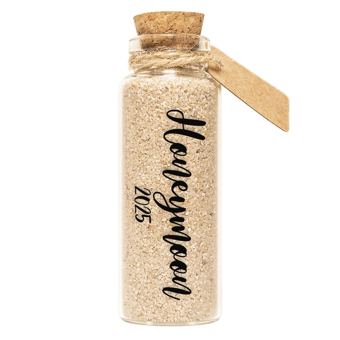 Honeymoon Sand Keepsake Jar, Wedding Gifts for Couples Unique 2023 Romantic Honeymoon Gifts for Newlywed Couple, Bride & Groom, Honeymoon Essentials, Bridal Shower Gifts, Wedding Registry Items
