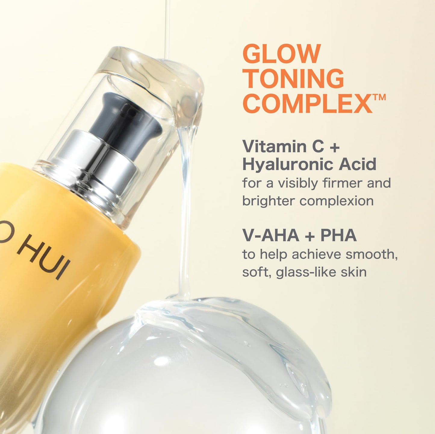 OHUI Miracle Toning Glow Serum | Travel Size Refill 20ml | Vitamin C Face Serum | Hyperpigmentation Treatment | Glowing Skin | Dullness| Hyaluronic Acid, AHA, PHA, Niacinamide | Korean Skin Care